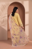 Sadabahar Luxury LFD-02 Yellow - model back