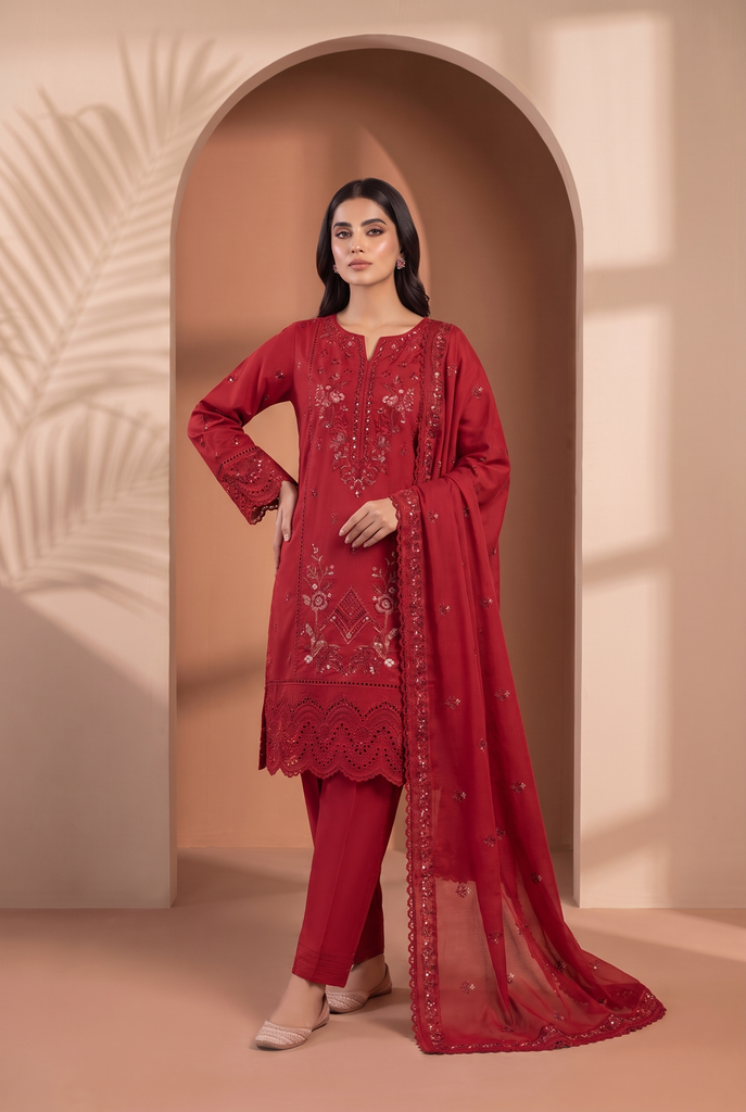 Sadabahar Luxury LFD-03 Red - model front