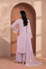 Sadabahar Luxury LFD-04 Purple - model back