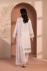 Sadabahar Luxury LFD-06 Off White - model back