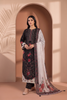 Sadabahar Printed Viscose D-05 Black - model front