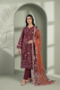 Sadabahar Stitched Lawn 984 Brown - model front