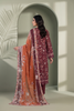Sadabahar Stitched Lawn 984 Brown - model back