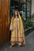 Hussain Rehar Luxury Lawn Eid Edit – Ochre