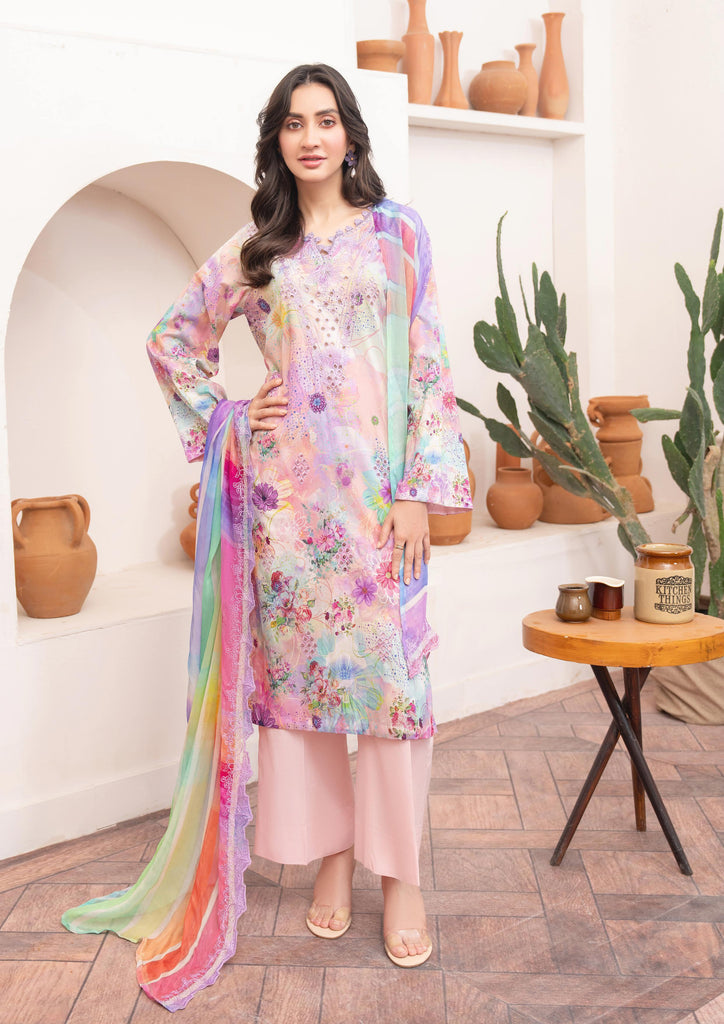 Gulljee Rang Pasand Spring/Summer Lawn – D-7
