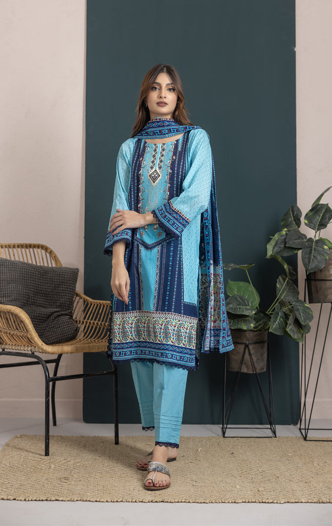 Regalia Ninokara Printed Lawn – 7