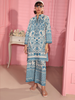 Isha & Aysha Khan 2Pc Lawn Prints – D-10