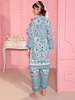 Isha & Aysha Khan 2Pc Lawn Prints – D-10