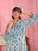 Isha & Aysha Khan 2Pc Lawn Prints – D-10