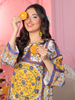 Isha & Aysha Khan 2Pc Lawn Prints – D-02