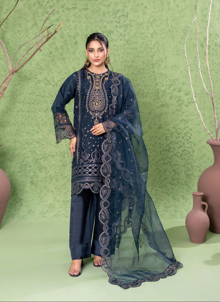Kahani Festive Pret Organza Formals – D-2