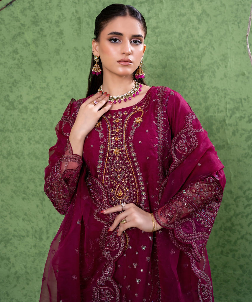 Kahani Festive Pret Organza Formals – D-4