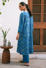 Cross Stitch Daily Wear – BLUE MELODY-2 PIECE PRINTED LINEN SUIT