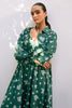 Cross Stitch Daily Wear – GREEN VOYAGE-2 PIECE PRINTED LINEN SUIT