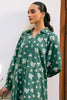 Cross Stitch Daily Wear – GREEN VOYAGE-2 PIECE PRINTED LINEN SUIT