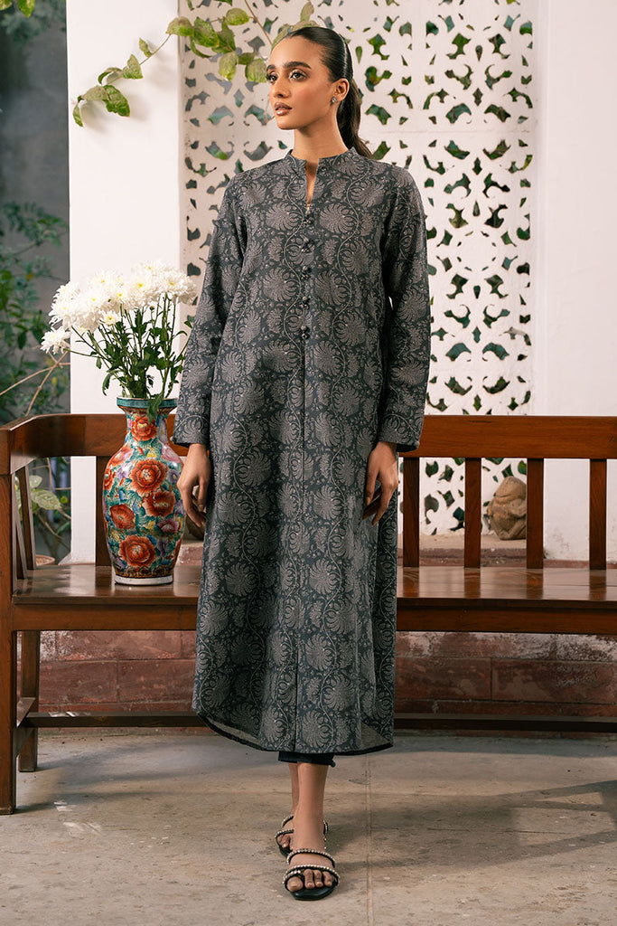 Cross Stitch Daily Wear – MOONLIT ECHOES-2 PIECE PRINTED KHADDAR SUIT