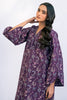 Cross Stitch Daily Wear – FROSTED PLUM-2 PIECE PRINTED KHADDAR SUIT