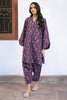 Cross Stitch Daily Wear – FROSTED PLUM-2 PIECE PRINTED KHADDAR SUIT