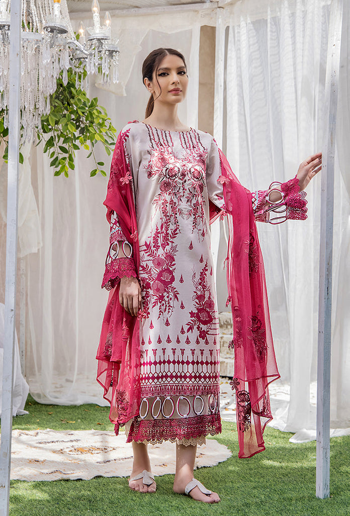 Koel Embroidered Lawn Collection – KO-04