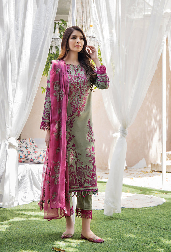 Koel Embroidered Lawn Collection – KO-10