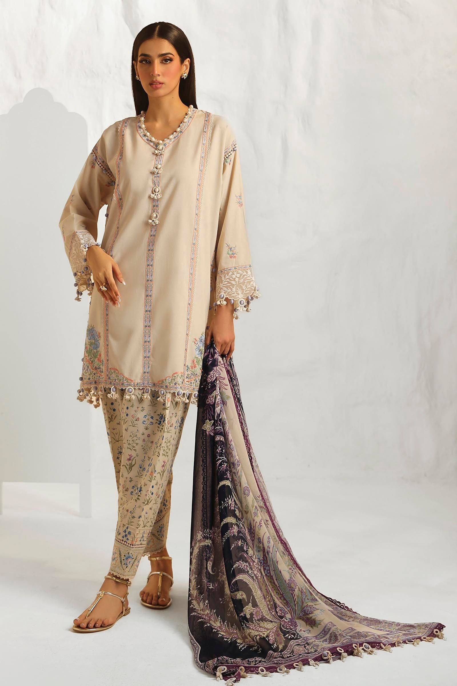 Sana Safinaz | Mahay Spring 25 | H251-014B-2AC