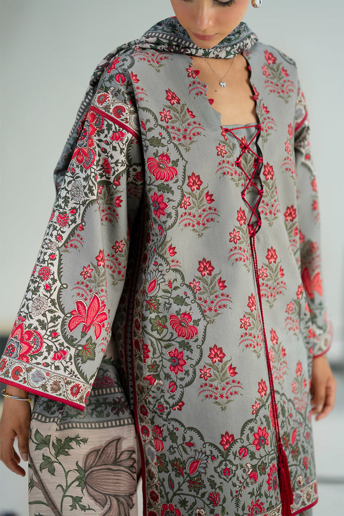 Saira Rizwan Joolie Prints Lawn – SILVER LINING – JPU25-03