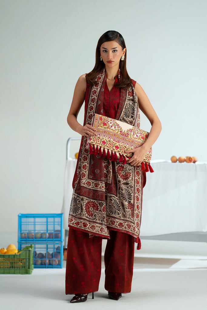 Saira Rizwan Joolie Prints Lawn – MIDNIGHT – JPU25-07