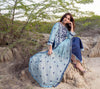 Ombre Luxury Shamooz Silk Pret/Stitched – D-02