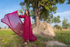 Ombre Luxury Shamooz Silk Pret/Stitched – D-01