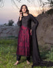 Ombre Luxury Shamooz Silk Pret/Stitched – D-09