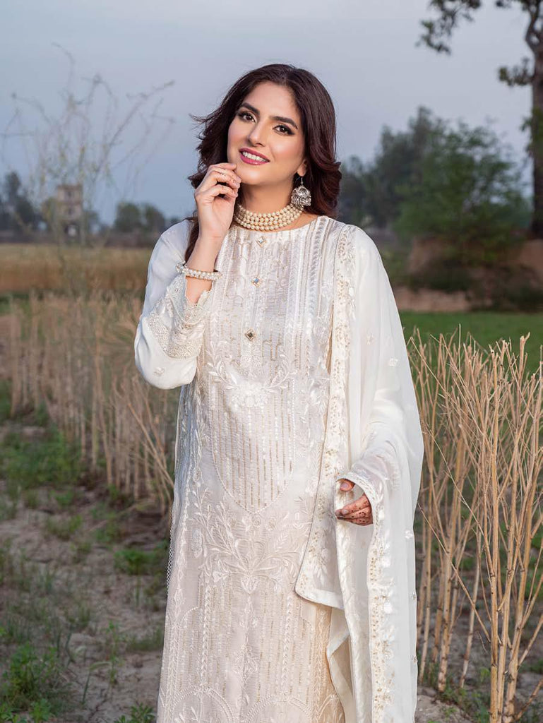 Ombre Luxury Shamooz Silk Pret/Stitched – D-10