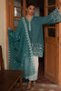 Cross Stitch Mahiri Embroidered Lawn – TEAL DREAM