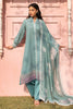 Cross Stitch Premium Lawn – TEAL GRACE
