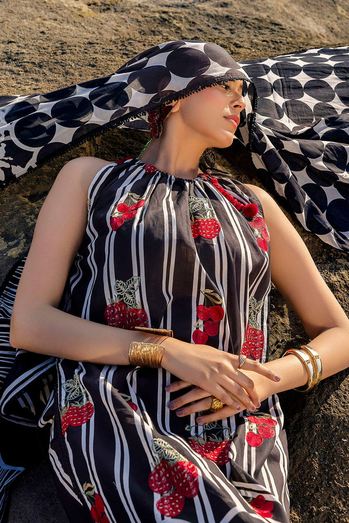 Gul Ahmed Summer 2025 – 3 Piece Embroidered Printed Lawn Suit CL-42330