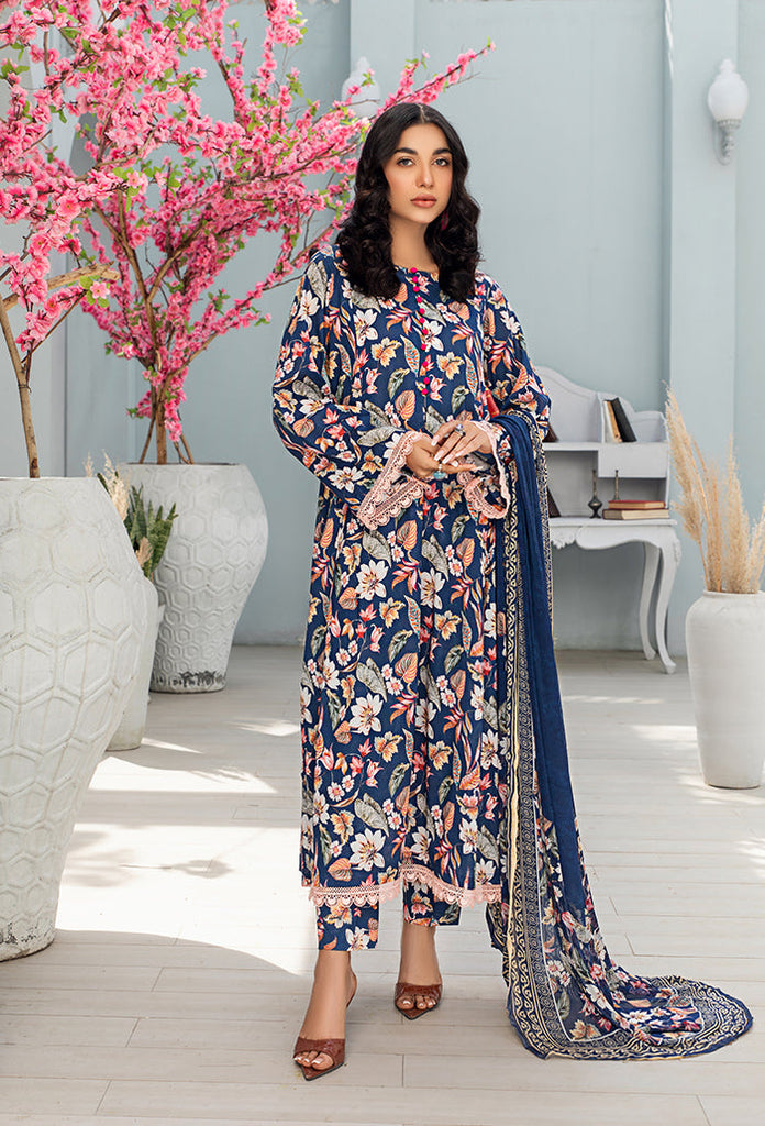 Rang e Bahar Printed Lawn Collection Vol-2 – RB-03