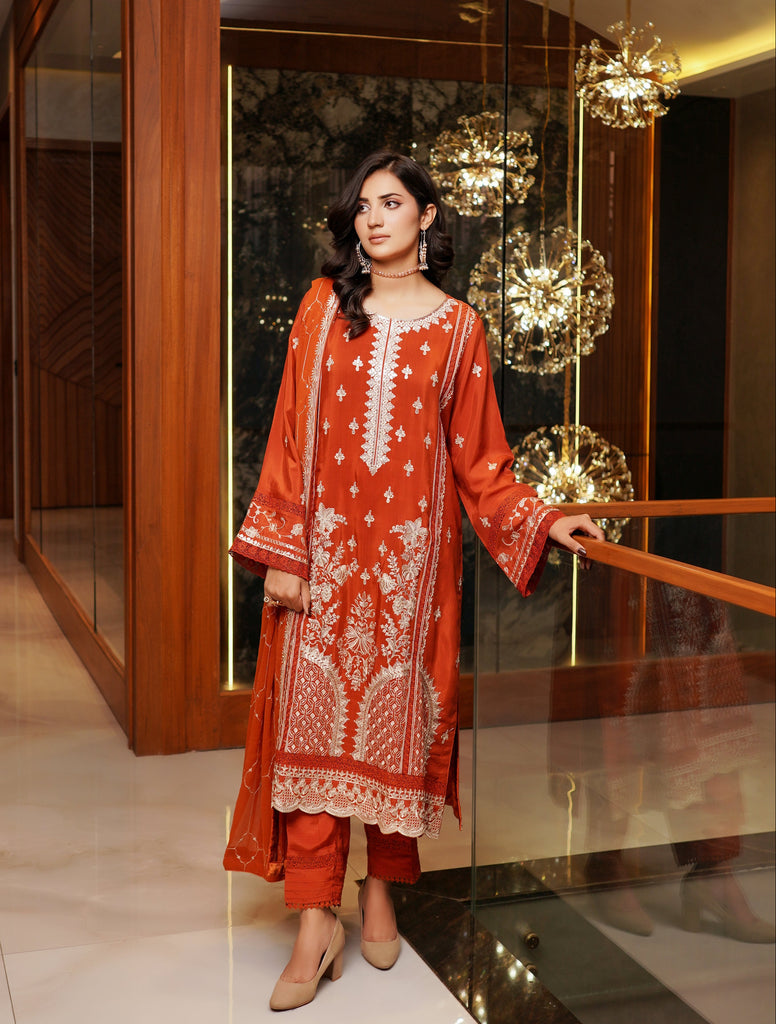 Inara Shamooz Silk Edit Festive Pret Formals – D-4