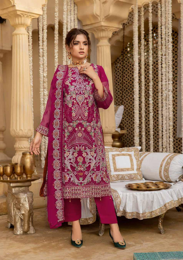 Tasveer Embroidered Chiffon Collection – D-3