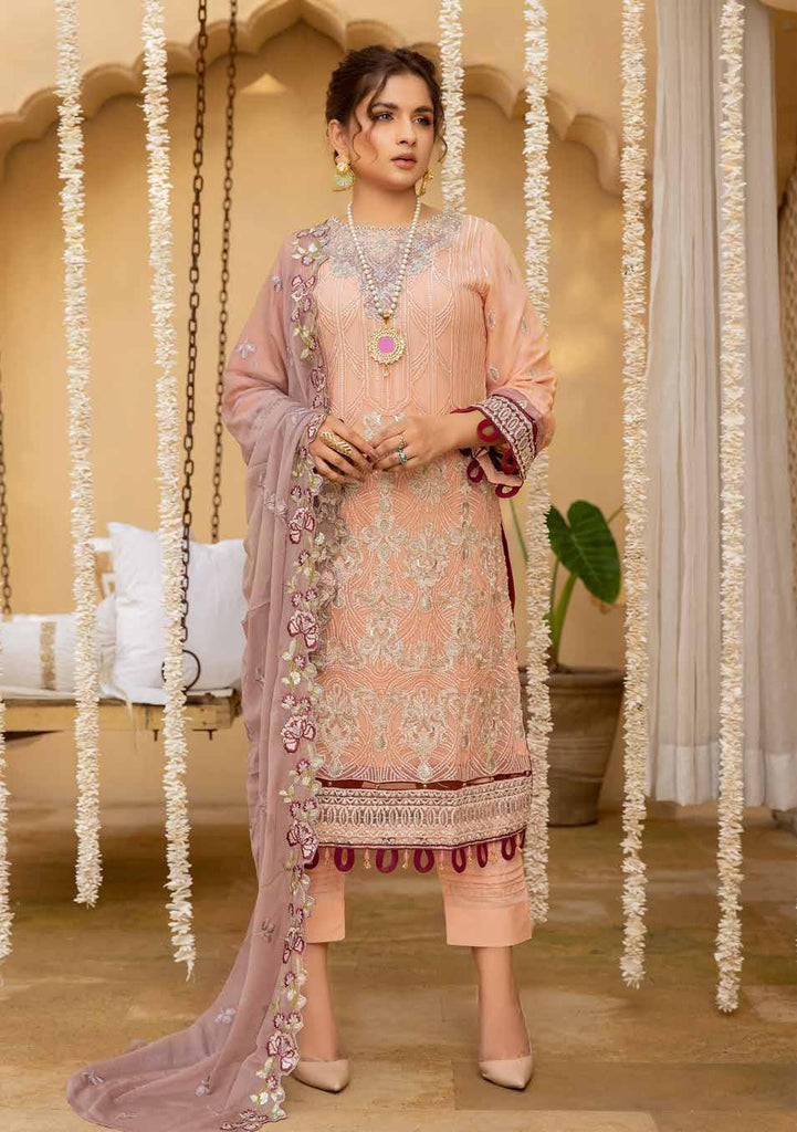 Tasveer Embroidered Chiffon Collection – D-4