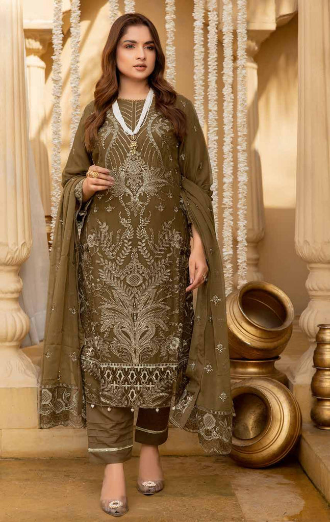 Tasveer Embroidered Chiffon Collection – D-7