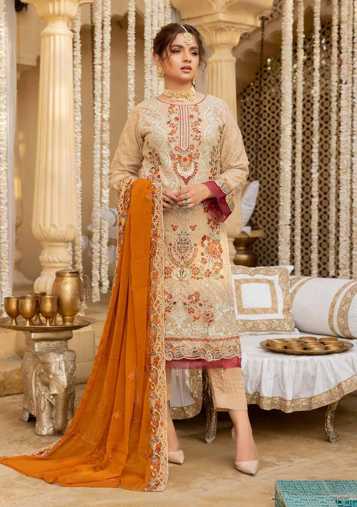 Tasveer Embroidered Chiffon Collection – D-8