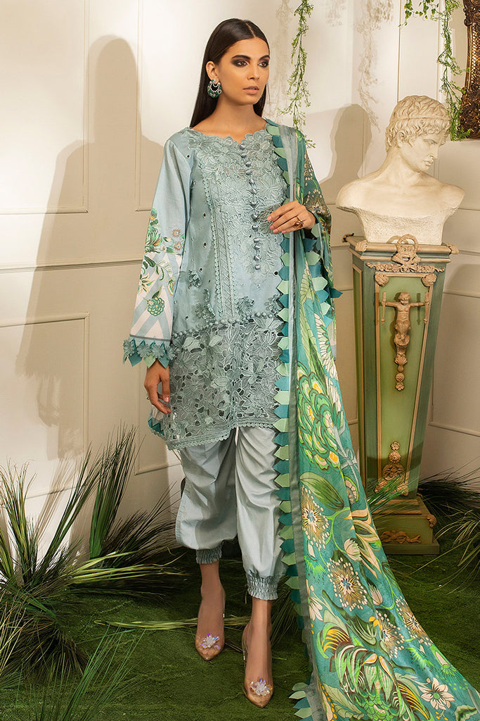 Mushq Hemline Collection 2020 – HLS-05b Aqua Haze