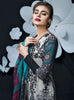 Zainab Chottani Pasión De Viajar Luxury Lawn 2018 – Rosa chinensis - B