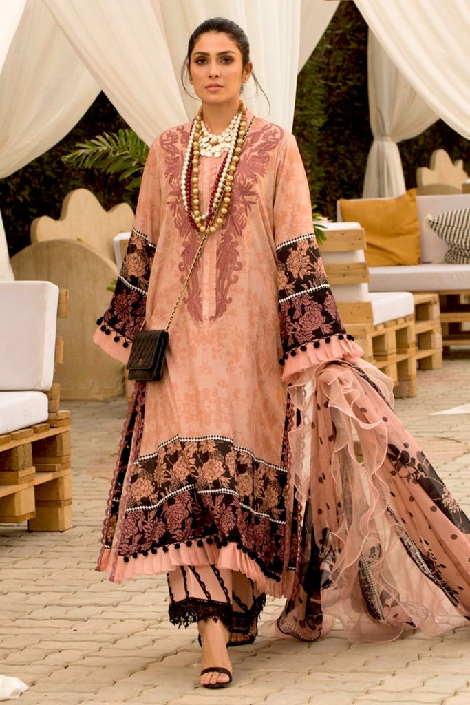 Ansab Jahangir Luxury Lawn Collection 2021 – Keone