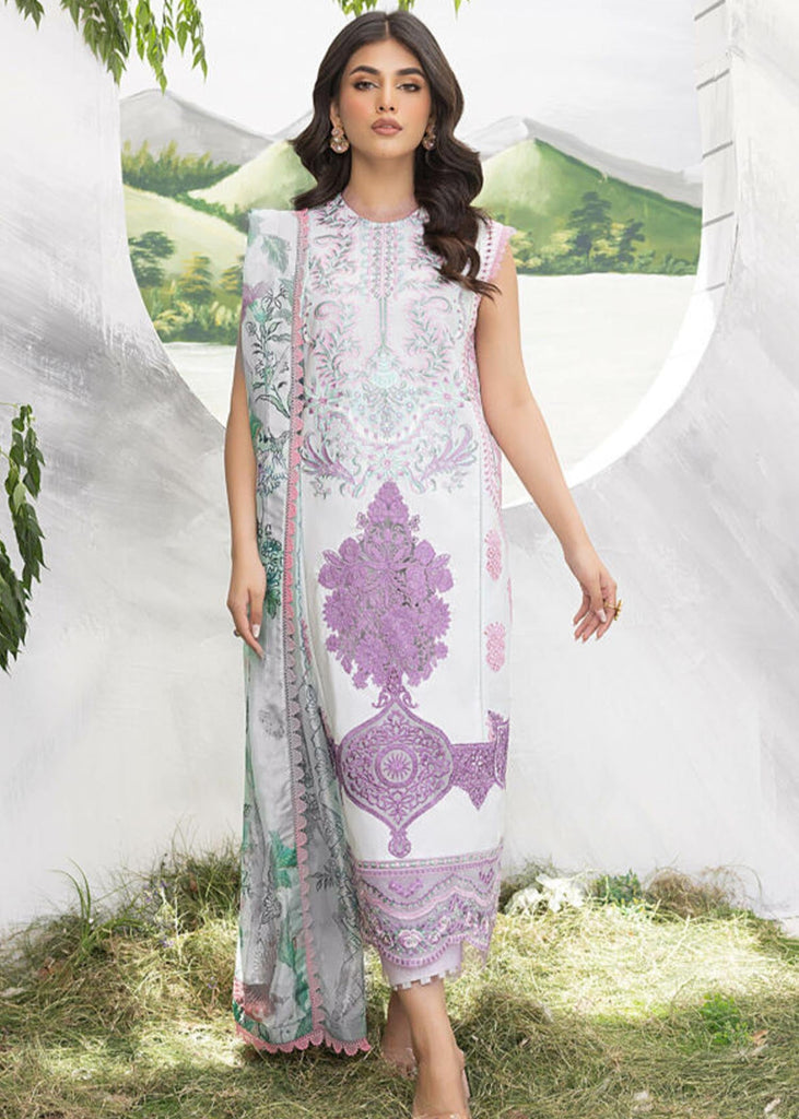 Asifa & Nabeel Aleyna Lawn Collection Vol-2 – PEARL (ALV-16)
