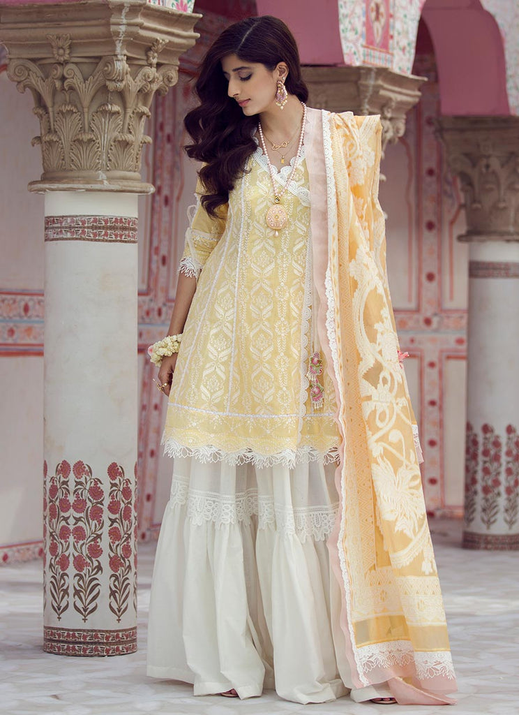 Farah Talib Aziz Luxe Lawn Collection 2019 – Zeeba FTA-LEL01