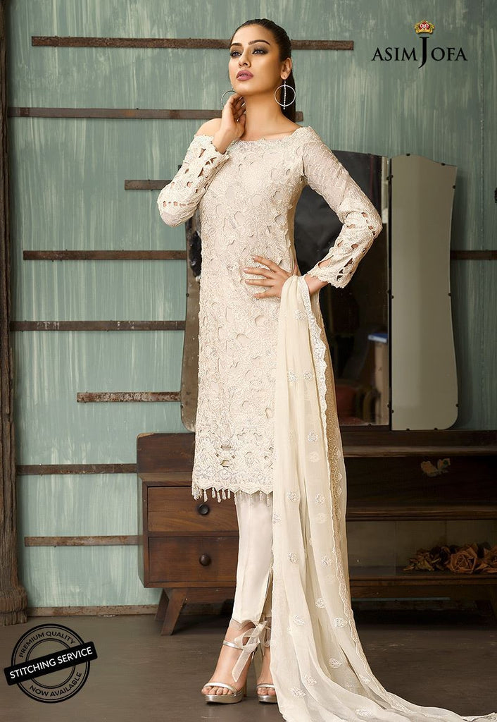 Asim Jofa Signature Embroidered Collection 2018 – AJ-2B