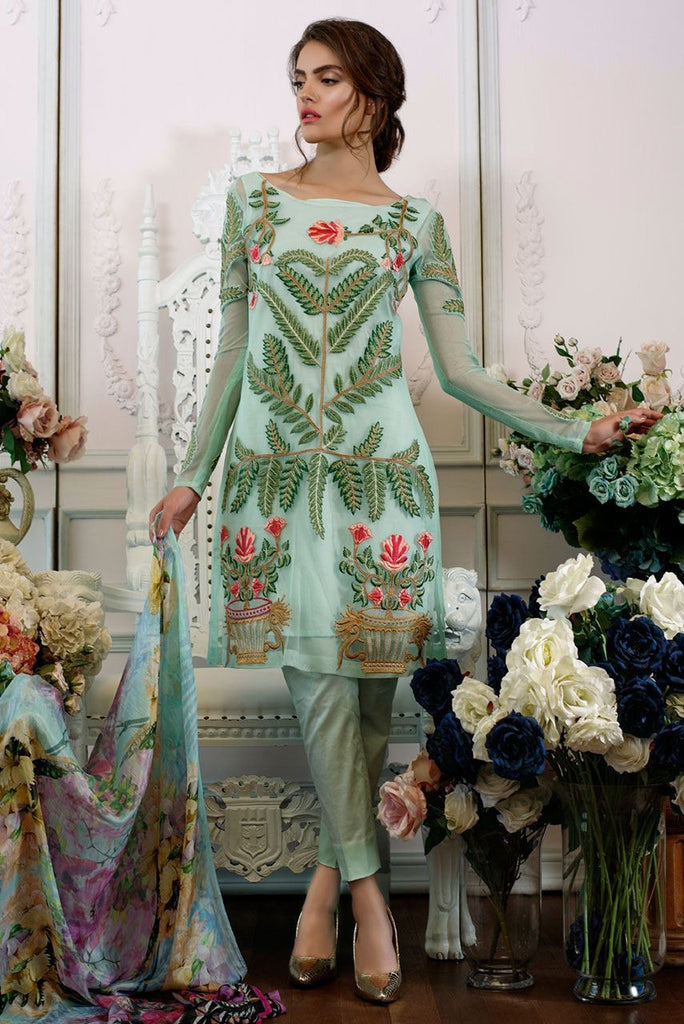 Tabassum Mughal Lawn Collection 2016 – 07A - YourLibaas
 - 1
