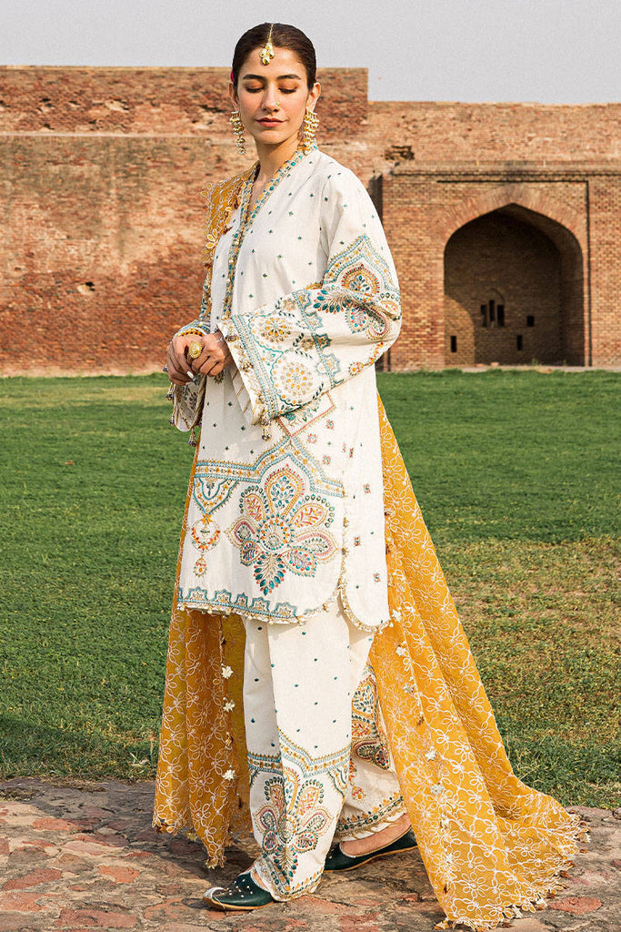 Mohsin Naveed Ranjha Festive Luxury Lawn Collection – Suraj Mukhi