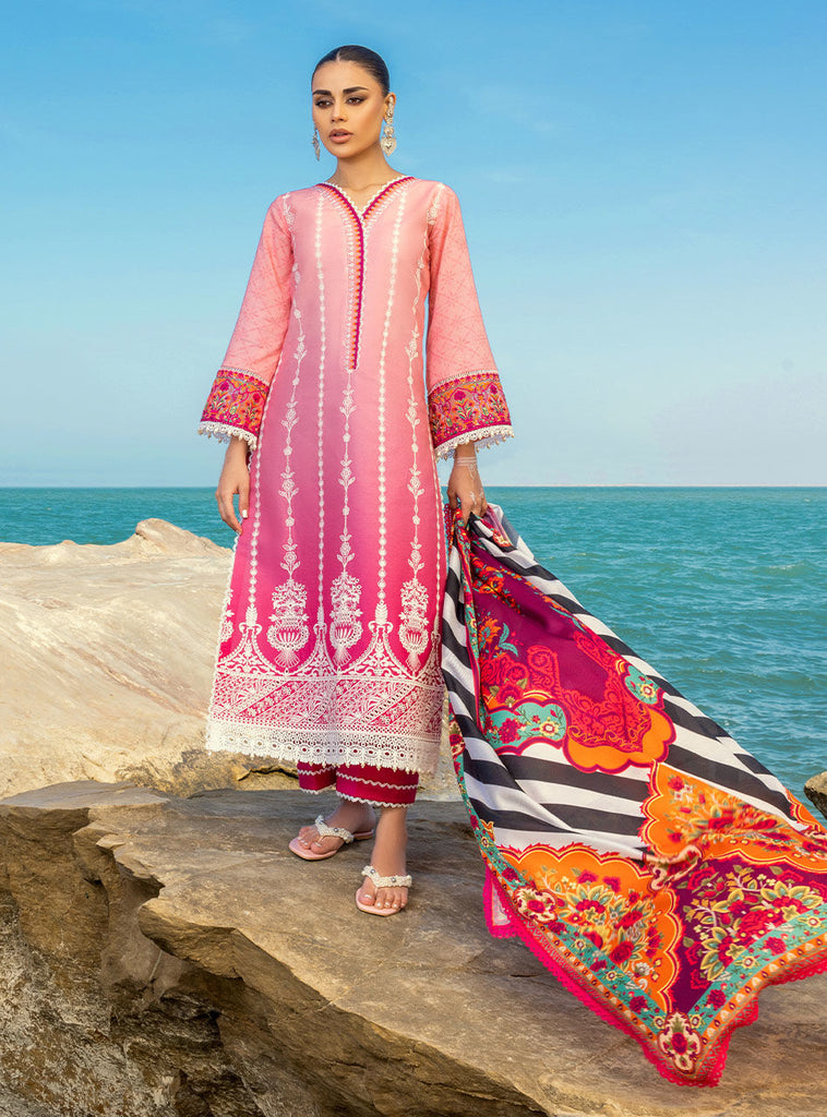 Zainab Chottani Luxury Chikankari Lawn Collection – Shanzey 6A