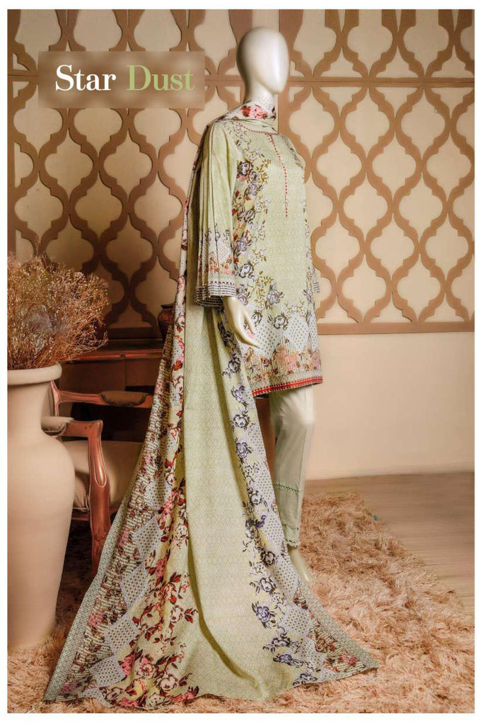 Aansa by Owais Gujrati Summer Collection 2019 – 3B - Star Dust